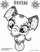 Coloring Pages Cuties Pet Shop Animal Littlest Printable Cutie Cute Lps Animals Pandacorn Creative Girls Color Colouring Chavez Heather Print sketch template