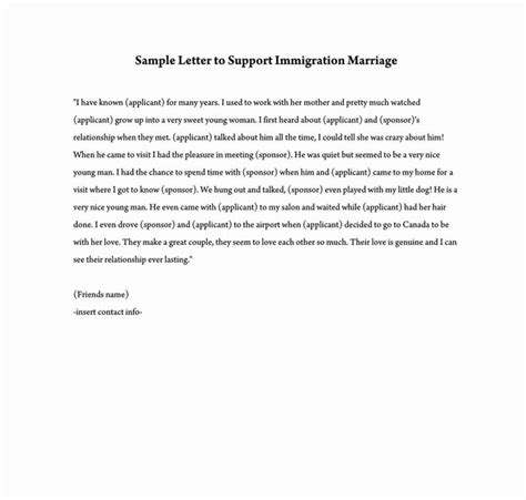 support letter sample  immigration awesome reference letter