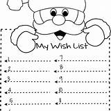 Christmas Wish Lists Printable Kittybabylove Lisbonlx Source sketch template