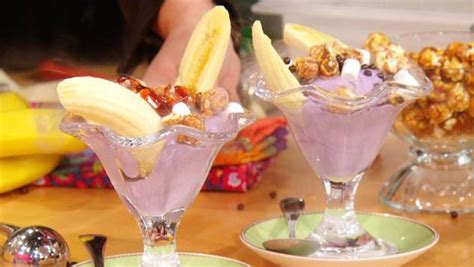 Richard Blais Violet Dry Ice Cream Rachael Ray Show