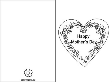pin  fiona morrow  mothers day mothers day card template happy