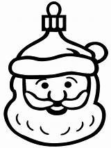 Coloring Christmas Ornament Ornaments Pages Color Kids Tree Printable Santa Print Claus Decorations Decoration Simple Face Number Template Rocks Popular sketch template