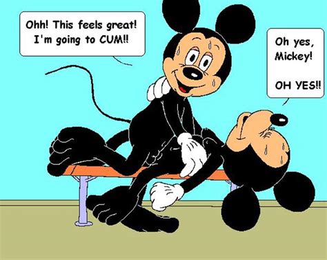 Mickey goofy gay sex toon