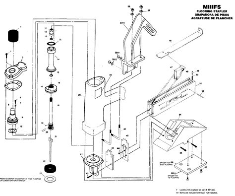 stanley bostitch stapler parts model miiifs sears partsdirect