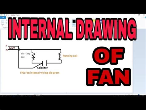 internal wiring drawing  fan youtube