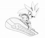 Coloring Hedgehog Sonic Shadow Silver Pages Colouring Print Surfing Library Clipart Generations Team Pdf Coloringhome Popular Comments sketch template