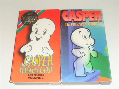 casper  friendly ghost cartoon classics volume  vhs tape  seald  picclick