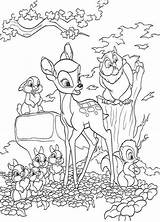Bambi Printable sketch template