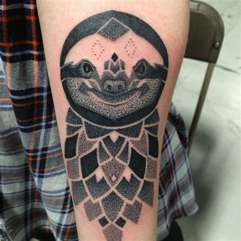 25 Sloth Tattoos That Are Perfect For People Who Lov