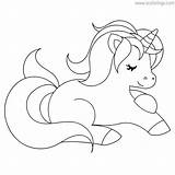 Boos Unicorn Xcolorings Corky sketch template