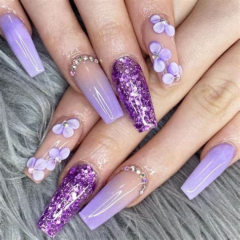 discover    violet nail art designs latest songngunhatanh