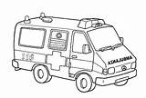 Ambulancia Ambulancias Ambulanza Kolorowanka Karetka Transportes Ambulanse Schede Niños Medios Kolorowanki Soccorso Pronto Piede Rotto Didattiche Motivo Compartan Pretende Disfrute sketch template
