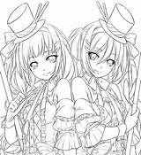 Coloring Pages Anime Book Adult Cute Manga Drawing Color Colouring Adults Drawings Books Uwu Sketches Ideal Colorful H5 Taobao Colour sketch template