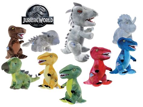 New Official 12 Jurassic World Jurassic Park Dinosaur Plush Soft Toys