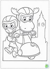 Backyardigans Coloring Pages Tasha Print Comments Getcolorings Coloringhome sketch template