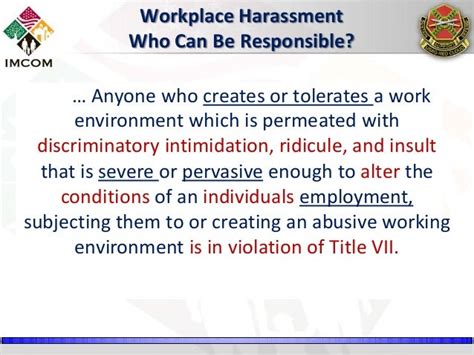 Eeo Anti Harassment Training