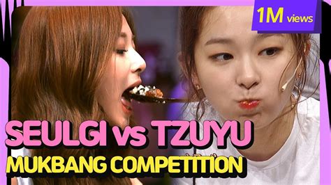[girls Who Eat Well] Tzuyu Vs Seulgi Who Eats More Deliciously 🥢 Youtube