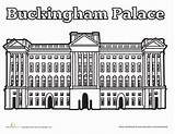Buckingham Palace Clipart Coloring Da Colorare Colouring Pages Clipground Printable Worksheets Google Gif England Disegni Inglese sketch template