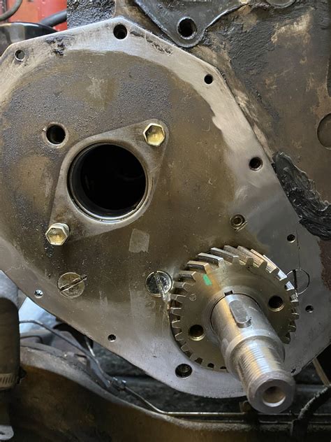 timing plate slotted bolt removal ihmud forum