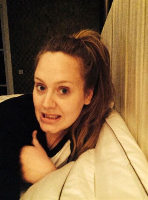 adele posts makeup free selfie ahead of 26th birthday drops hint of possible new album on