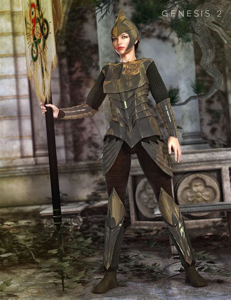 Elven Armor For Genesis 2 Female S Daz 3d