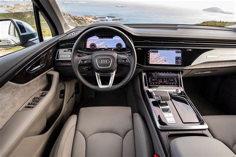 audi  interior sat nav dashboard  car