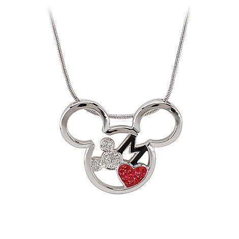 mickey mouse necklace  arribas jewelry disney store mickey mouse jewelry mickey mouse