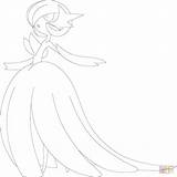 Mega Coloring Gardevoir Pages Supercoloring Drawing sketch template