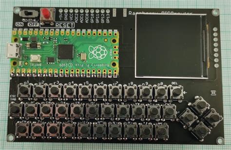 picomputer kit turns  raspberry pi pico   pocket sized computer