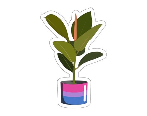 Sakura Bisexual Waterproof Sticker Bisexual Rights Bi Pride Etsy