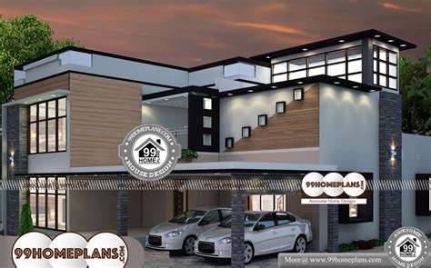 modern house designs  cost   double story house plans ideas