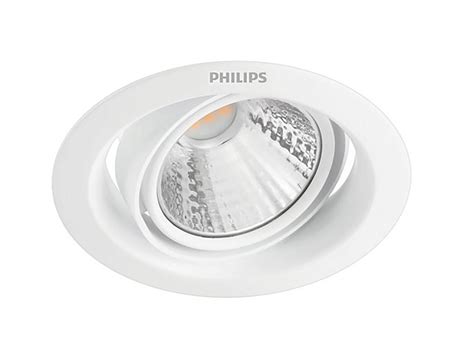 Philips Pomeron Spot Led Encastrable 5w Dimmable Blanc Hubo