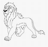 Coloring Scar Pages Popular Lion sketch template