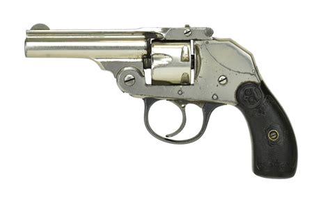 iver johnson  sw short caliber top break hammerless revolver ah