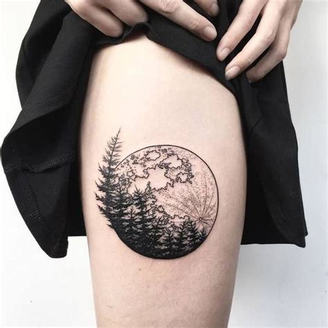 Pin On Moon Tattoo