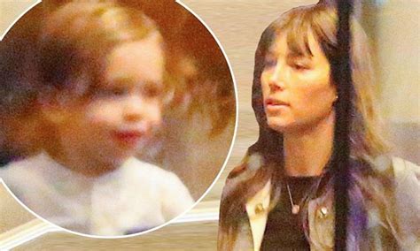 Jessica Biel Takes One Year Old Son Silas Shopping For Winter Coats In