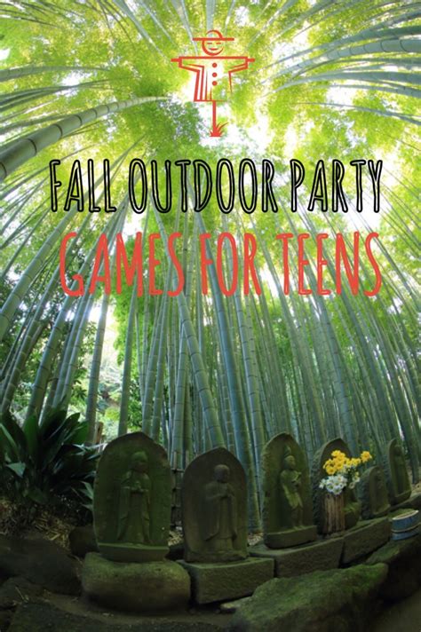 Fall Outdoor Party Games For Teens