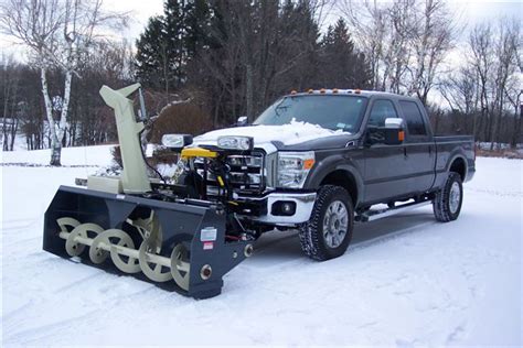 snowvac front mounted snowblowers fits  arctic fisher western mounts plowsite