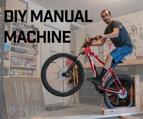 diy mtb manual machine mtb pvc bike racks bike trips