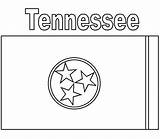 Coloring Tennessee Map State Template sketch template