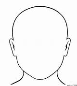 Face Blank Template Outline Printable Clipart Drawing Person Body Mask Clip Kids Templates Library Boy Faces Charts Cliparts Coloring Makeup sketch template