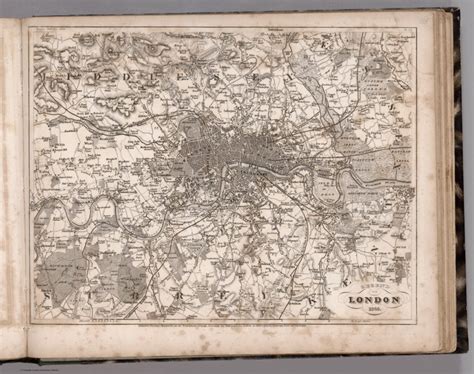 gegend von london  david rumsey historical map collection