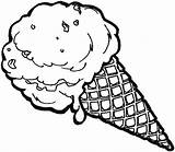 Ice Cream Coloring Printable Pages 004d sketch template