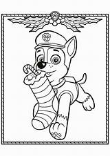 Chase Coloring Pages Getcolorings Paw Patrol sketch template