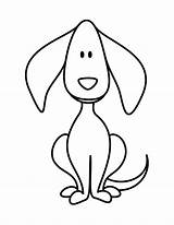 Dog Coloring Doodle Puppy Pages Clipartbest Clipart sketch template