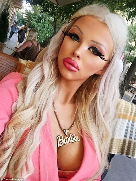 Czec Human Barbie Spends £1 000 A Month On Procedures Daily Mail Online