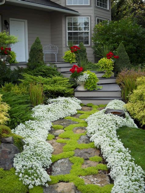 stunning front yard path walkway landscaping ideas small