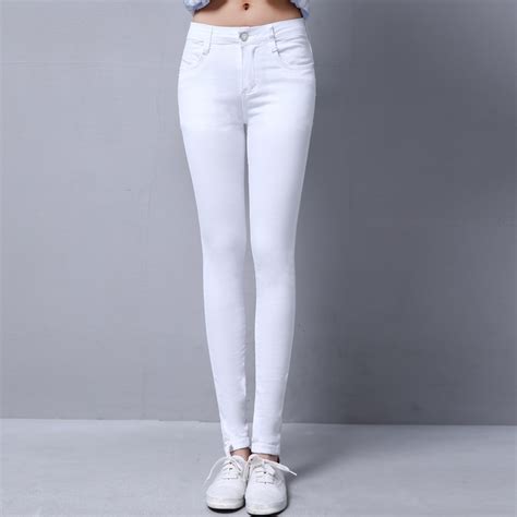 Lguc H 2020 Classic Skinny Jeans Woman Stretch Tight Korean Jeans
