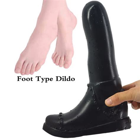 Faak Bdsm Sex Toys Foot Shape Dildo Machine For Women Masturbate Butt