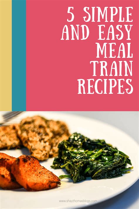 meal train recipe ideas shay thomas blogs